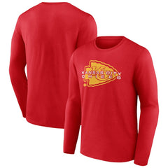 Kansas City Chiefs Advance to Victory Long Sleeve T-Shirt Red - NFL