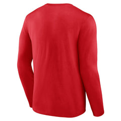 Kansas City Chiefs Advance to Victory Long Sleeve T-Shirt Red - NFL