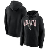 Atlanta Falcons Gridiron Classics Campus Standard Pullover Hoodie Black - NFL