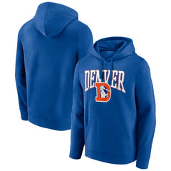 Denver Broncos Gridiron Classics Campus Standard Pullover Hoodie Royal - NFL