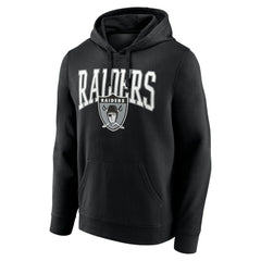 Las Vegas Raiders Gridiron Classics Campus Standard Pullover Hoodie Black - NFL