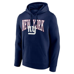 New York Giants Gridiron Classics Campus Standard Pullover Hoodie Navy - NFL