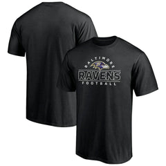 Baltimore Ravens Dual Threat T-Shirt Black - NFL
