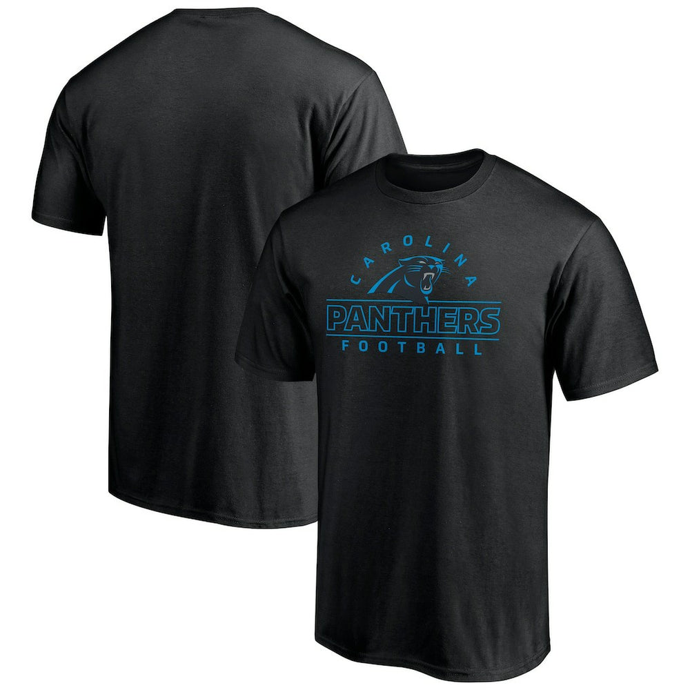 Carolina Panthers Dual Threat T-Shirt Black - NFL