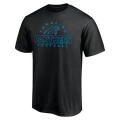Carolina Panthers Dual Threat T-Shirt Black - NFL