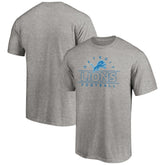 Detroit Lions Dual Threat T-Shirt Heather Gray - NFL