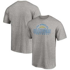 Los Angeles Chargers Dual Threat T-Shirt Heather Gray - NFL