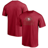San Francisco 49ers Dual Threat T-Shirt Scarlet - NFL