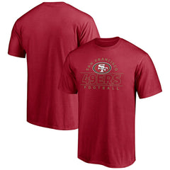San Francisco 49ers Dual Threat T-Shirt Scarlet - NFL