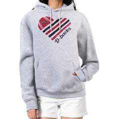 Arizona Diamondbacks G-III 4Her by Carl Banks Women's Heart Fleece Pullover Hoodie Near Me