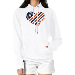 Houston Astros G-III 4Her by Carl Banks Women's Heart Fleece Pullover Hoodie Sale