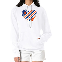 New York Mets G-III 4Her by Carl Banks Women's Heart Fleece Pullover Hoodie Online