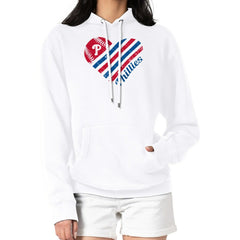 Philadelphia Phillies G-III 4Her by Carl Banks Women's Heart Fleece Pullover Hoodie Online