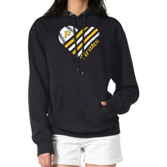 Pittsburgh Pirates G-III 4Her by Carl Banks Women's Heart Fleece Pullover Hoodie Sale