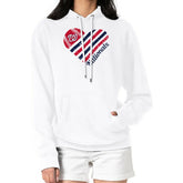 Washington Nationals G-III 4Her by Carl Banks Women's Heart Fleece Pullover Hoodie Clearance
