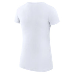 Los Angeles Dodgers G-III 4Her by Carl Banks Women's Super-Slim Fit Lightweight Heart Graphic T-Shirt On Sale