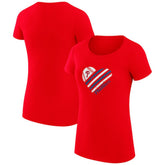 Philadelphia Phillies G-III 4Her by Carl Banks Women's Super-Slim Fit Lightweight Heart Graphic T-Shirt Near Me