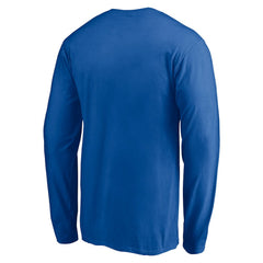 New York Giants Squad Throwbacks Long Sleeve T-Shirt Royal - NFL