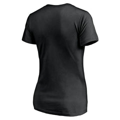 Cincinnati Bengals Women's Depth Chart V-Neck T-Shirt Black - NFL