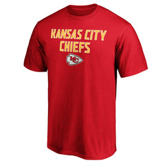 Kansas City Chiefs Game Day Stack T-Shirt Red - NFL