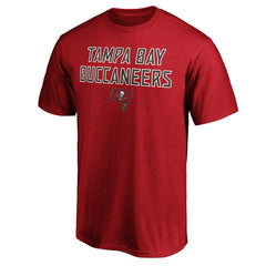 Tampa Bay Buccaneers Game Day Stack T-Shirt Red - NFL