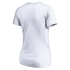 Detroit Lions Women's Mascot In Bounds V-Neck T-Shirt White - NFL