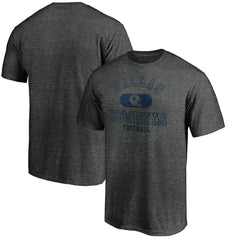 Dallas Cowboys Varsity Issued Throwback T-Shirt Heather Charcoal - NFL