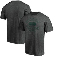 Green Bay Packers Varsity Issued Throwback T-Shirt Heather Charcoal - NFL