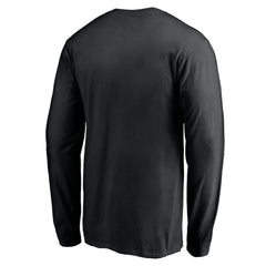 Las Vegas Raiders Team Arch Knockout Long Sleeve T-Shirt Black - NFL