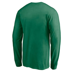 Dallas Stars - Team Arch Knockout Long Sleeve T-Shirt Kelly Green