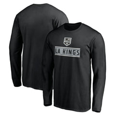 Los Angeles Kings - Team Arch Knockout Long Sleeve T-Shirt Black