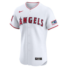 Los Angeles Angels Nike Home Elite Patch Jersey for sale