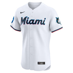 Miami Marlins Nike Home Elite Patch Jersey Lifestyle