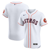 Houston Astros Nike Home Vapor Premier Elite Patch Jersey Sale