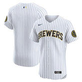 Milwaukee Brewers Nike Alternate Vapor Premier Elite Patch Jersey Online