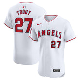 Mike Trout Los Angeles Angels Nike Home Elite Player Jersey On Sale