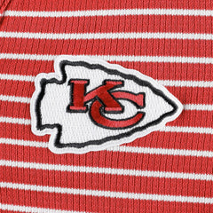 Kansas City Chiefs Antigua Women's Maverick Waffle Henley Long Sleeve T-Shirt Red - NFL