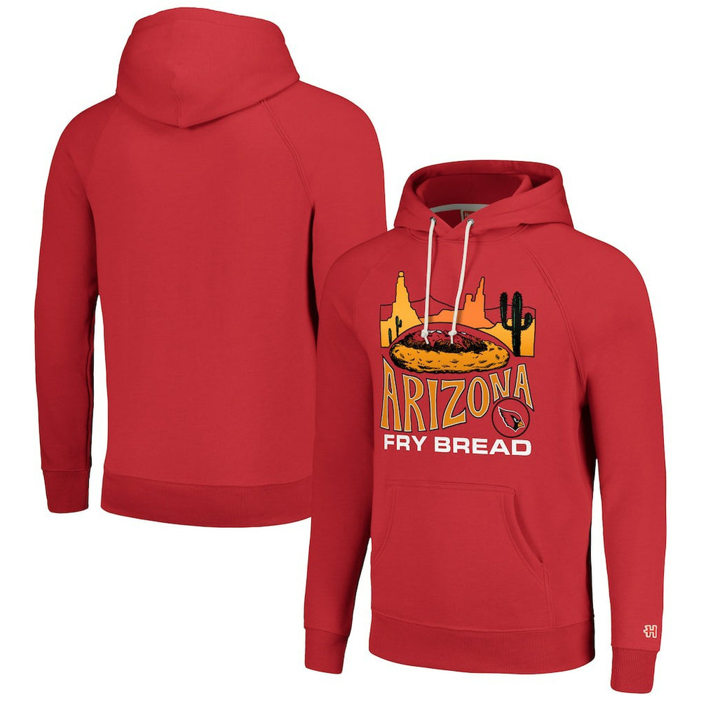 Arizona Cardinals Homage Unisex NFL x Guy Fieri’s Flavortown Tri-Blend Pullover Hoodie Red - NFL