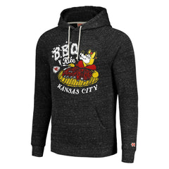 Kansas City Chiefs Homage Unisex NFL x Guy Fieri’s Flavortown Tri-Blend Pullover Hoodie Charcoal - NFL