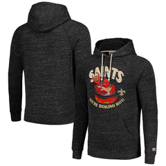 New Orleans Saints Homage Unisex NFL x Guy Fieri’s Flavortown Tri-Blend Pullover Hoodie Charcoal - NFL