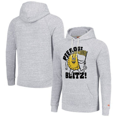 Pittsburgh Steelers Homage Unisex NFL x Guy Fieri’s Flavortown Tri-Blend Pullover Hoodie Ash - NFL