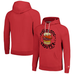 Tampa Bay Buccaneers Homage Unisex NFL x Guy Fieri’s Flavortown Tri-Blend Pullover Hoodie Red - NFL