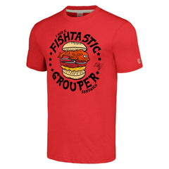 Tampa Bay Buccaneers Homage Unisex NFL x Guy Fieri’s Flavortown Tri-Blend T-Shirt Red - NFL
