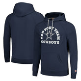 Dallas Cowboys Homage Unisex Hyperlocal Raglan Pullover Hoodie Navy - NFL