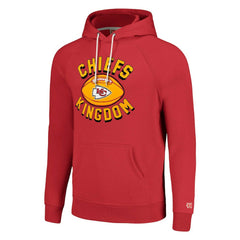 Kansas City Chiefs Homage Unisex Hyperlocal Raglan Pullover Hoodie Red - NFL