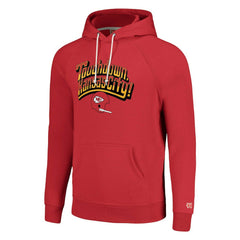 Kansas City Chiefs Homage Unisex Hyperlocal Raglan Pullover Hoodie Red - NFL