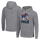 New York Giants Homage Unisex Hyperlocal Raglan Pullover Hoodie Gray - NFL