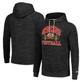 San Francisco 49ers Homage Unisex Hyperlocal Raglan Pullover Hoodie Charcoal - NFL