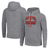 San Francisco 49ers Homage Unisex Hyperlocal Raglan Pullover Hoodie Gray - NFL