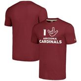 Arizona Cardinals Homage Unisex The NFL ASL Collection by Love Sign Tri-Blend T-Shirt Cardinal - NFL